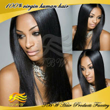 gros prix stock non transformés humains cheveux partie wig yaki